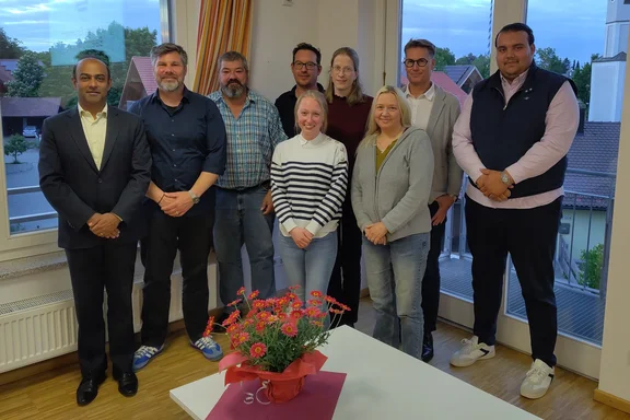 Die gesamte Vorstandschaft nach der Wahl am 16. Mai 2025.