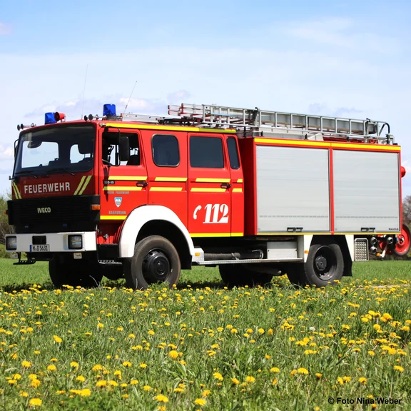 Löschfahrzeug außer Dienst